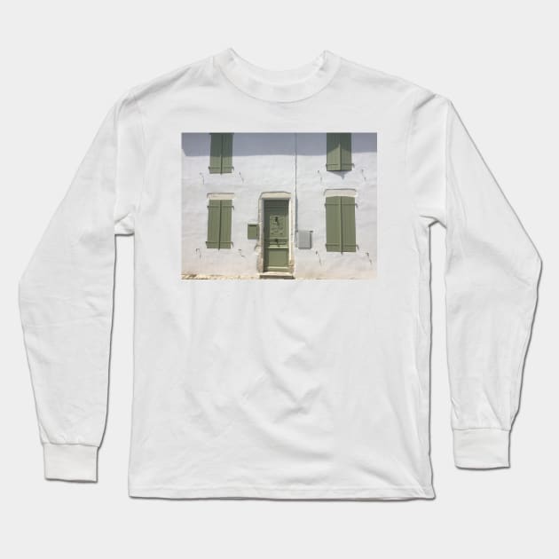 An Old House in France Long Sleeve T-Shirt by golan22may